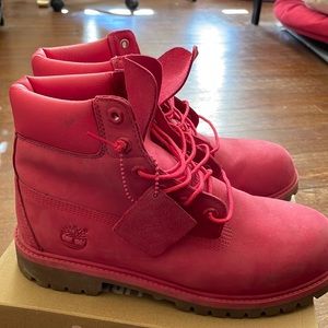 Pink timberlands